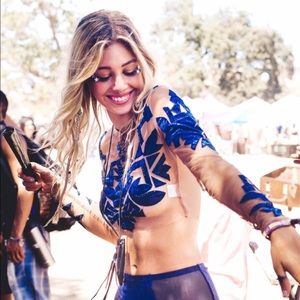 For Love and Lemons Vienna top